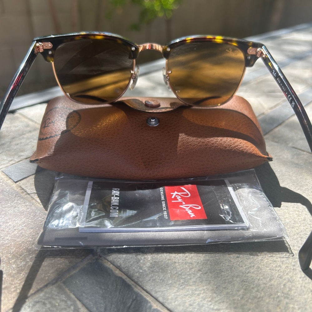 Ray-Ban Tortoise Shell Sunglasses - Picture 7 of 13